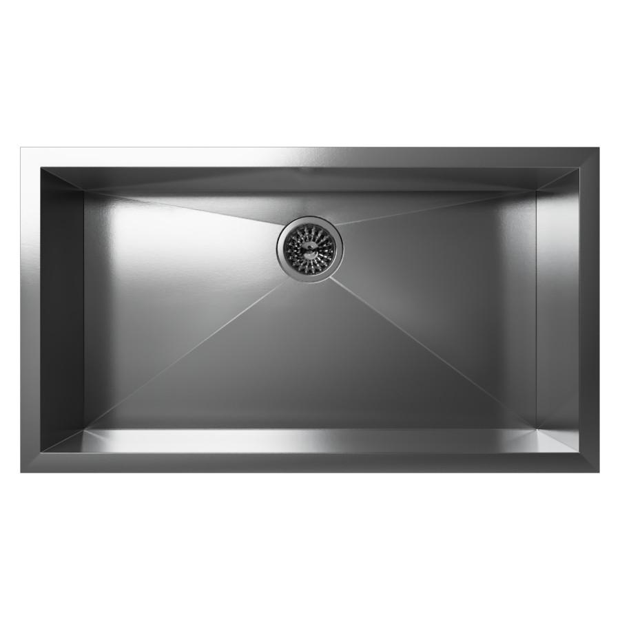 Cantrio Single Bowl 32" Stainless Steel undermount Kitchen sink Kitchen Steel Series Cantrio 