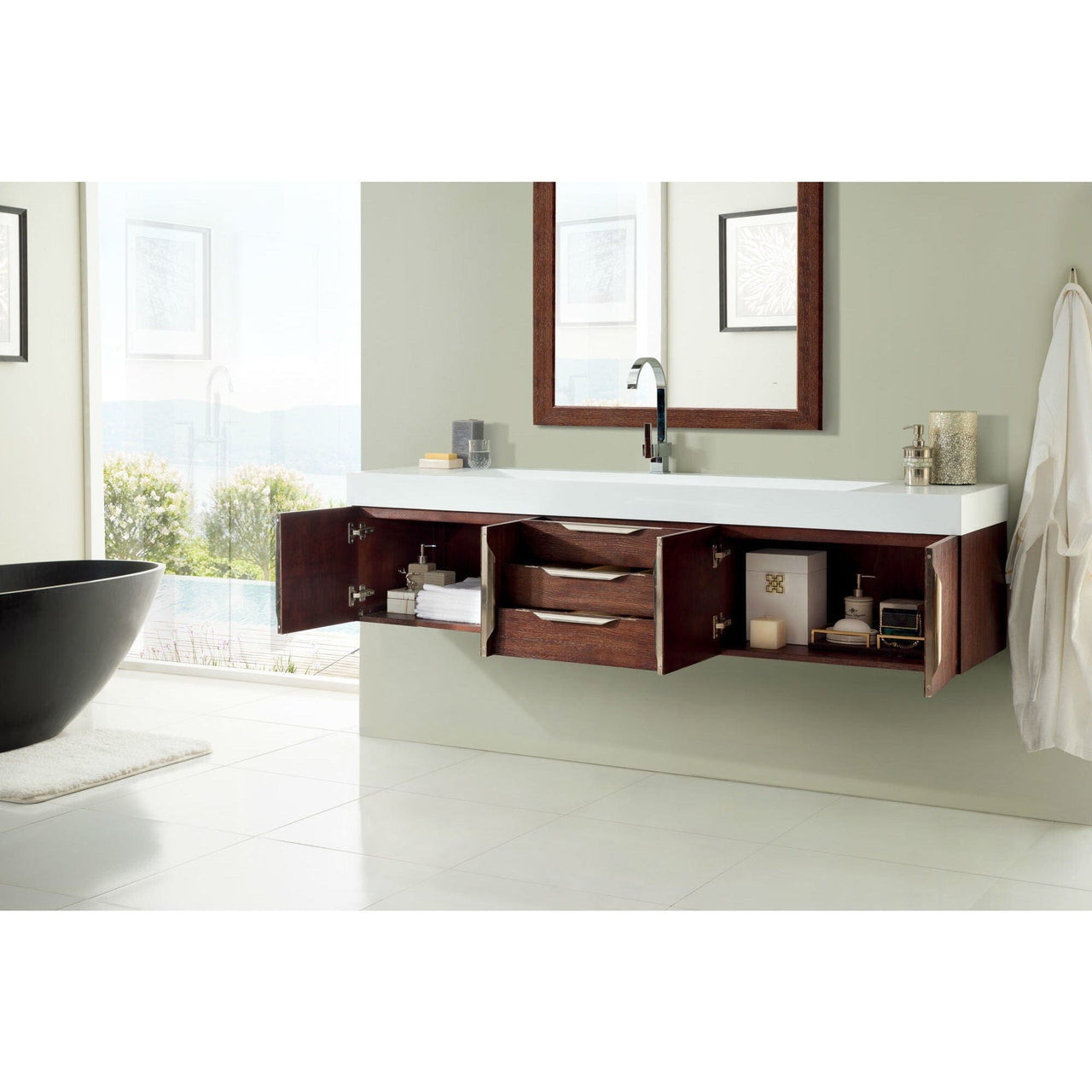 James Martin Mercer Island 72" Single Vanity Vanity James Martin 