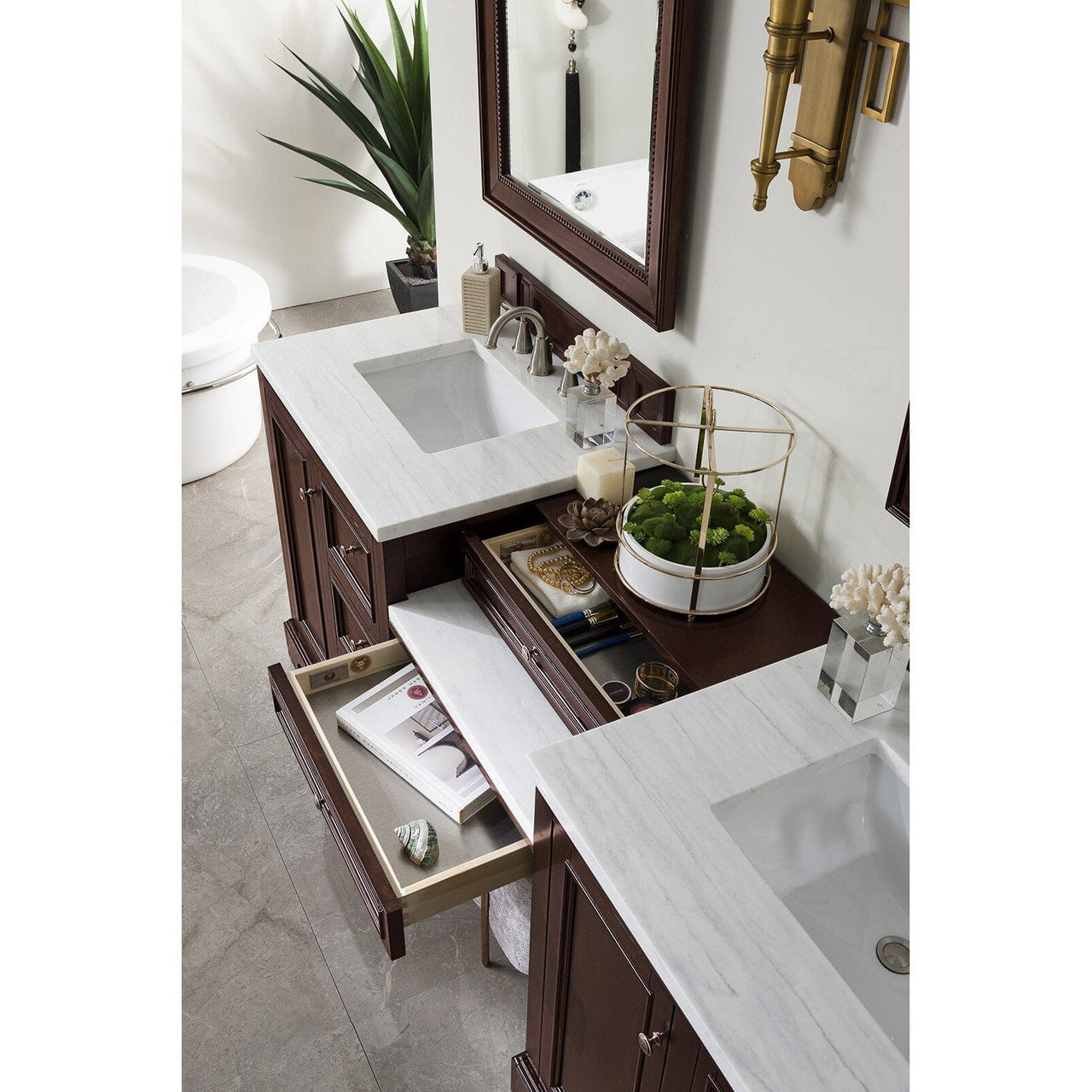 James Martin De Soto 82" Double Vanity Set Vanity James Martin 