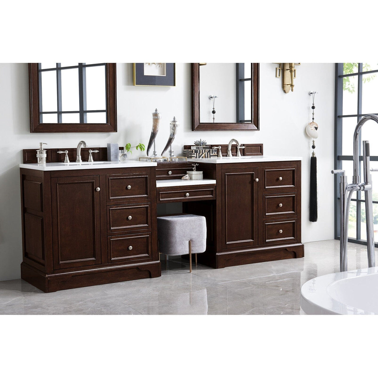 James Martin De Soto 94" Double Vanity Set Vanity James Martin 