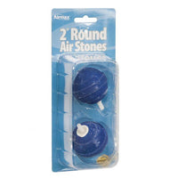 Thumbnail for Aeration A160261 Replacement Air Stones - 2″ Round Blue 2pk Garden - Fish Ponds Blue Thumb 