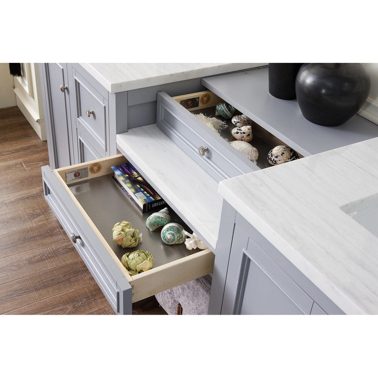 James Martin De Soto 82" Double Vanity Set Vanity James Martin 