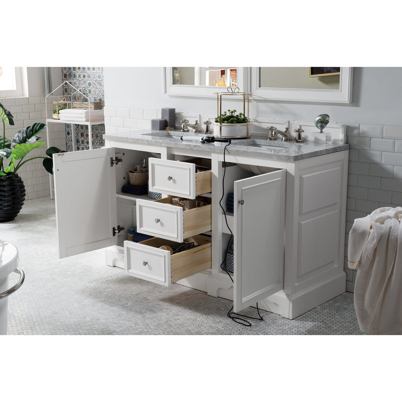 James Martin De Soto 60" Double Vanity Vanity James Martin 