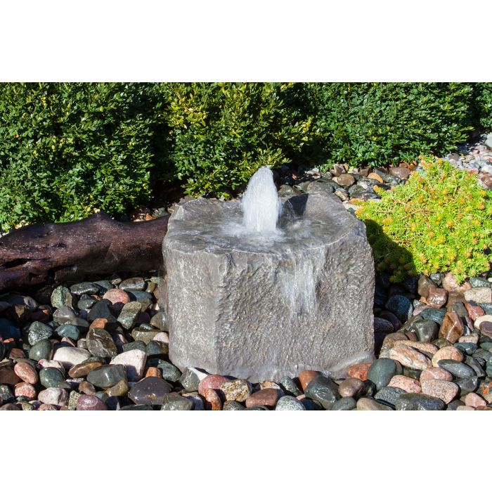 GFRC Bubbling Boulders LA3250K Agate Falls Fountain Kit Fountain Blue Thumb 