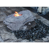 Thumbnail for GFRC Bubbling Boulders LA3600K Boulder Fountain Kit - Fire & Water Fountain Blue Thumb 