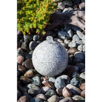 Thumbnail for Real Stone Fountains ABGS8K Fountain Kit - 8″ Granite Sphere Fountain Blue Thumb 