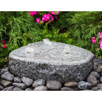 Thumbnail for Real Stone Fountains ABMGF20K Triple Circle Fountain Fountain Blue Thumb 