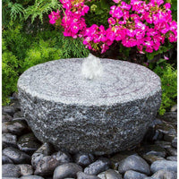 Thumbnail for Real Stone Fountains ABMGF50K Ringed Circle Fountain Fountain Blue Thumb 