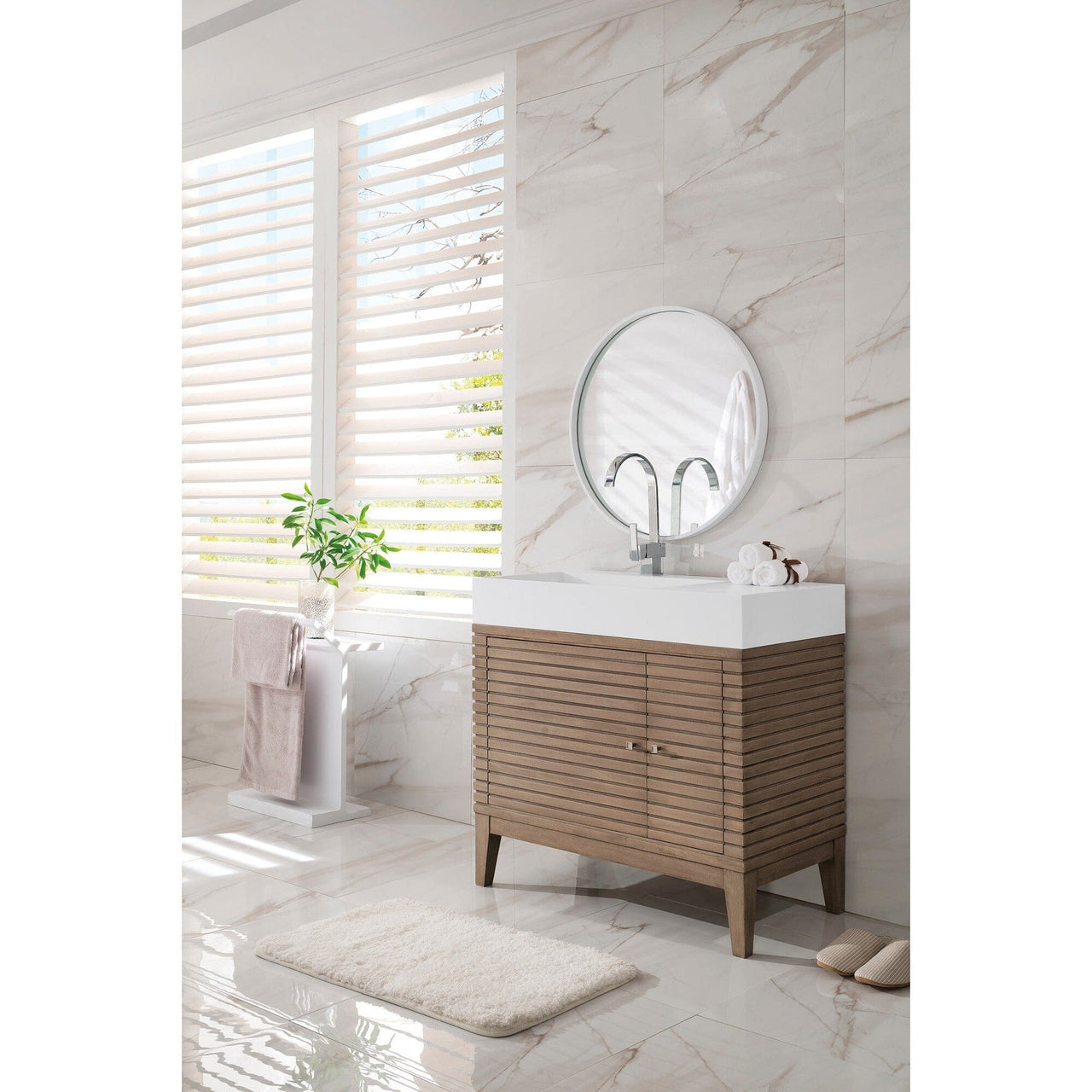 James Martin Linear 36" Single Vanity Vanity James Martin 