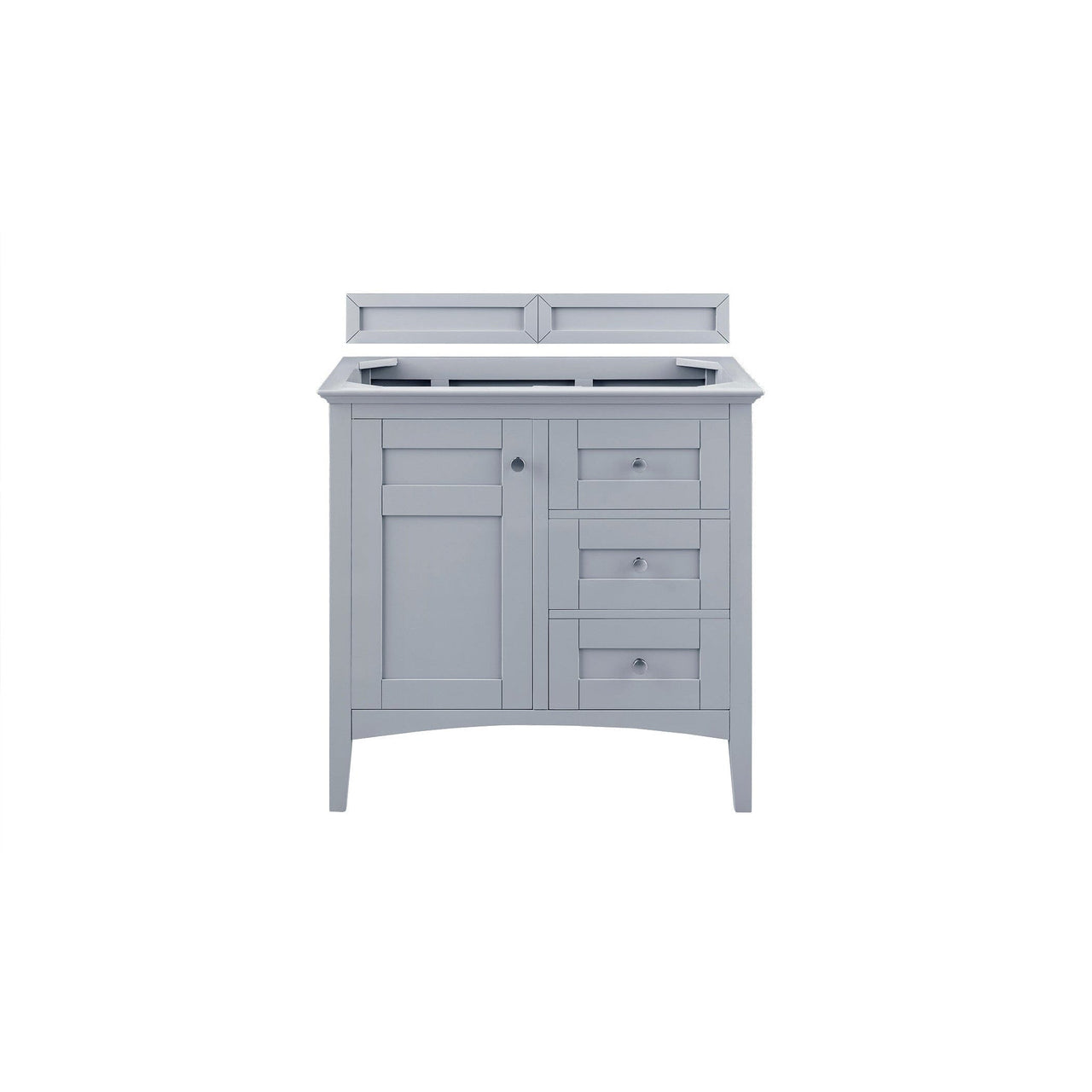 James Martin Palisades 36" Single Vanity Vanity James Martin Silver Gray Cabinet Only 