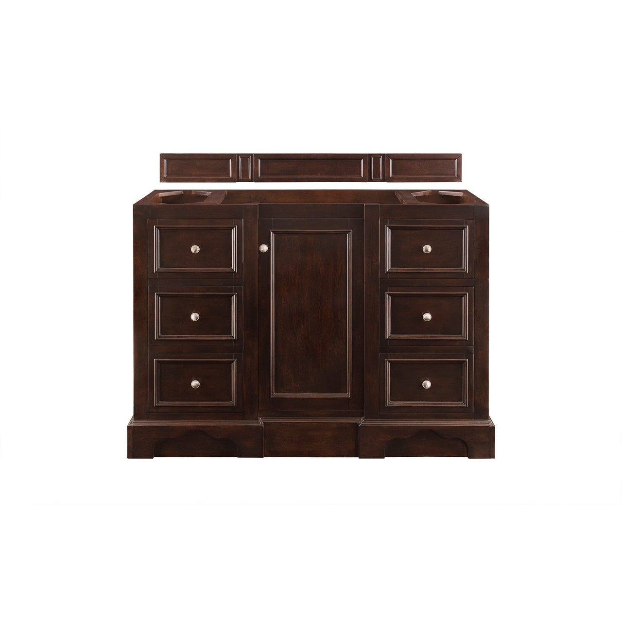 James Martin De Soto 48" Single Vanity Vanity James Martin Burnished Mahogany Cabinet Only 