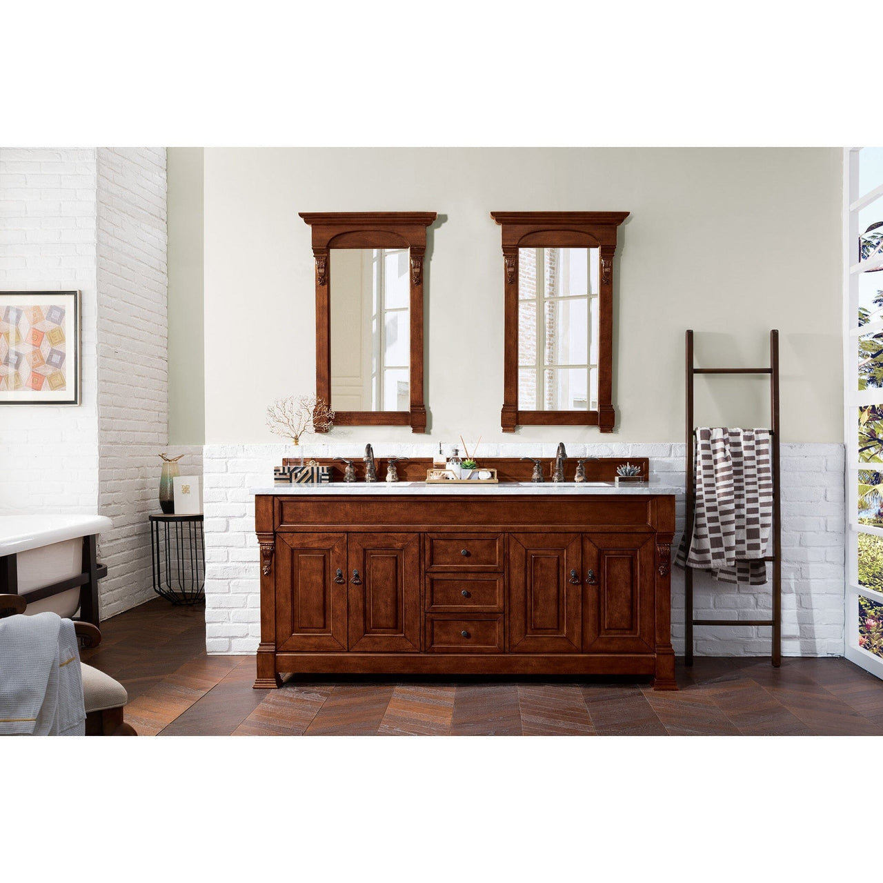 James Martin Brookfield 72" Double Vanity Vanities James Martin 