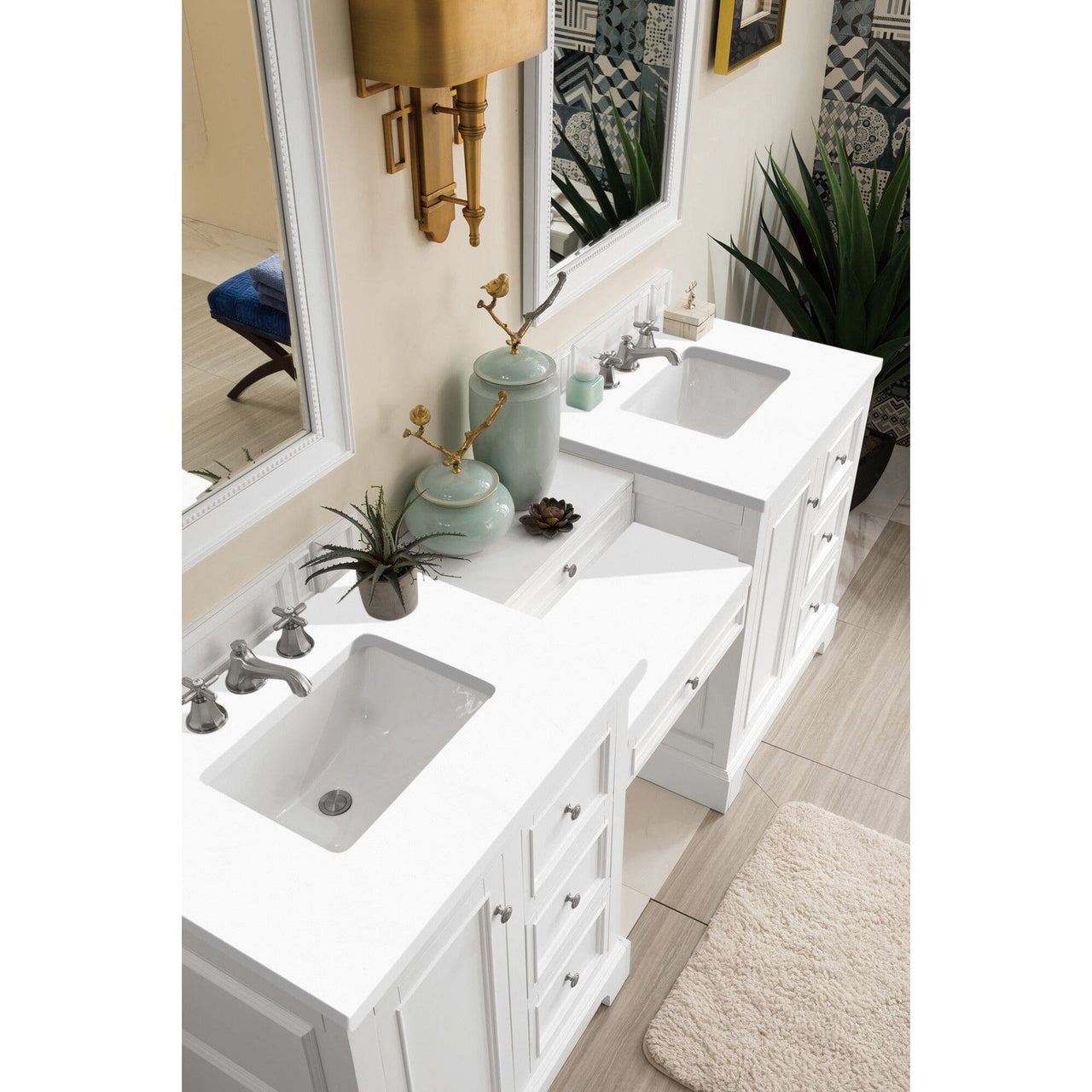James Martin De Soto 82" Double Vanity Set Vanity James Martin 