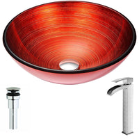 Thumbnail for ANZZI Echo Series LSAZ057-097B Bathroom Sink Bathroom Sink ANZZI 