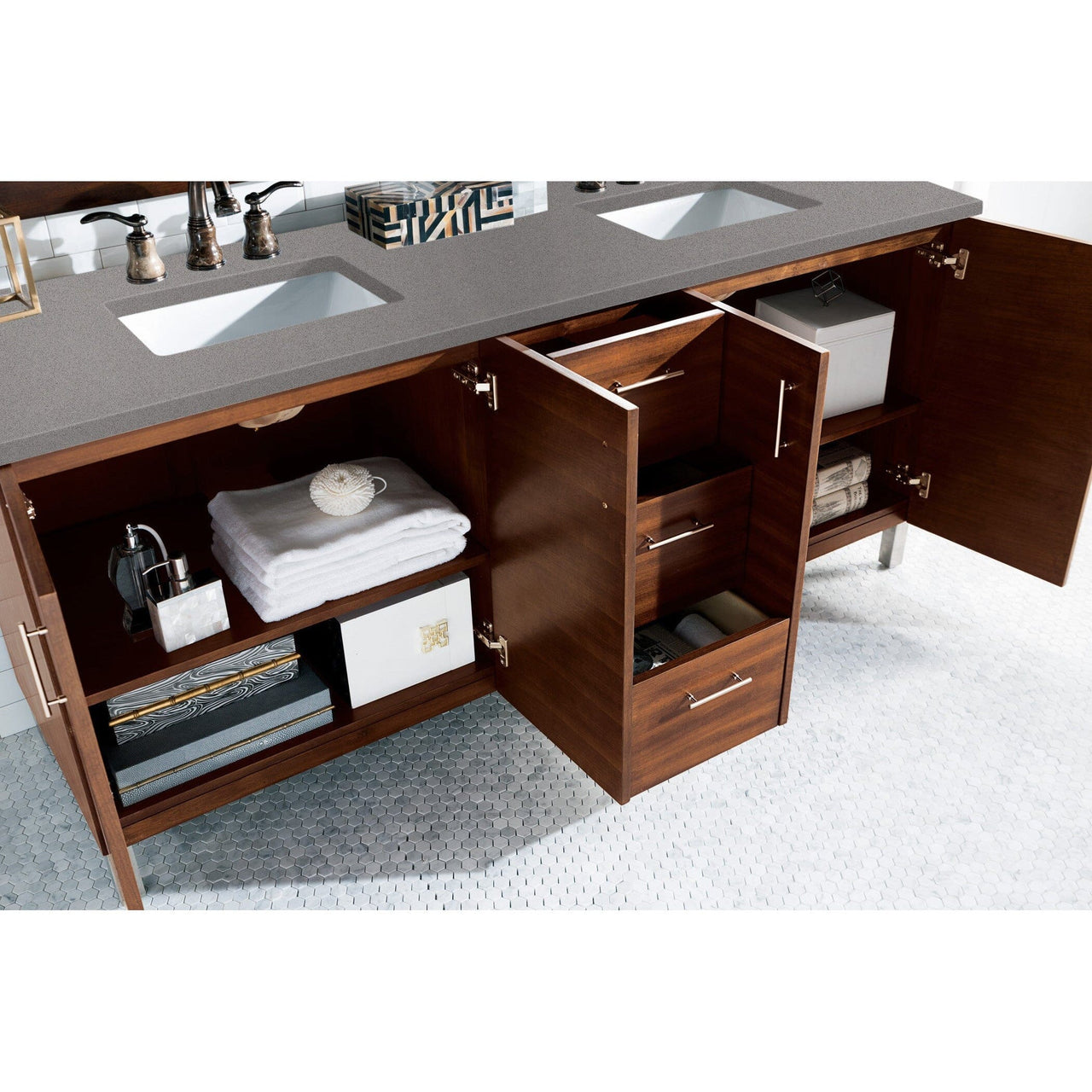 James Martin Metropolitan 72" Double Vanity Vanity James Martin 