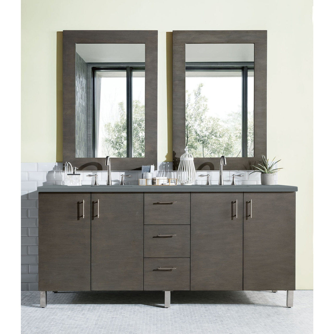 James Martin Metropolitan 72" Double Vanity Vanity James Martin 