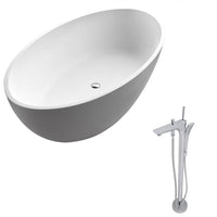 Thumbnail for ANZZI Cestino FT510-0029 FreeStanding Bathtub FreeStanding Bathtub ANZZI 