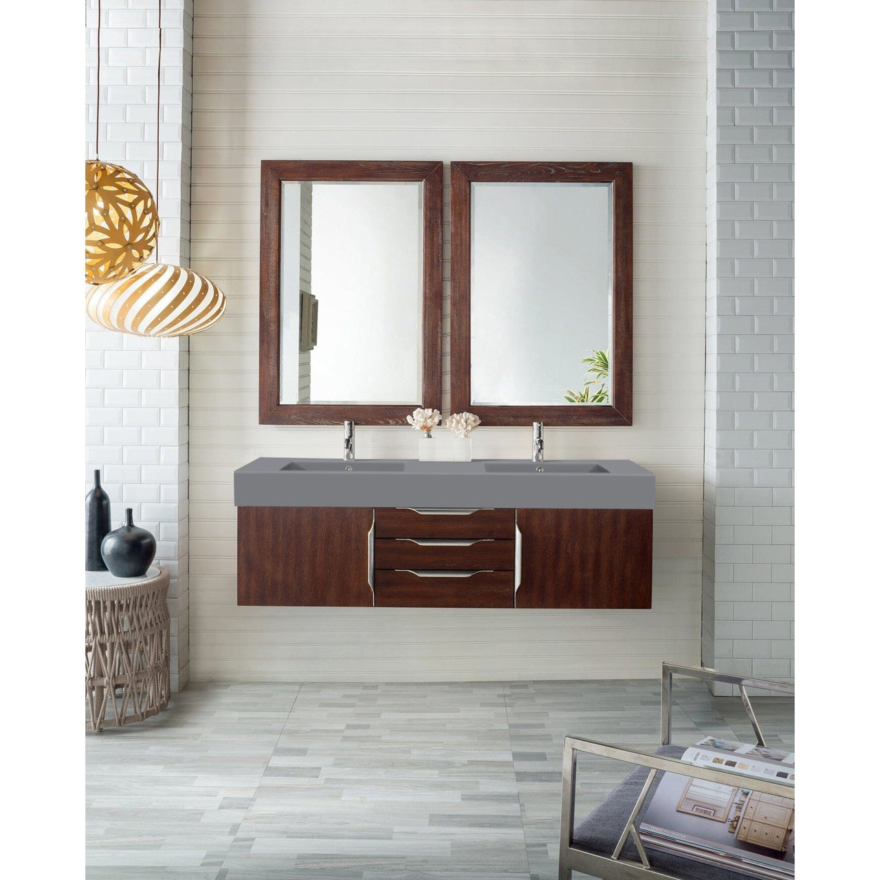James Martin Mercer Island 59" Double Vanity Vanity James Martin 