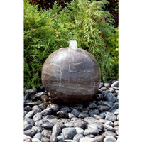Thumbnail for Real Stone Fountains ABART4820 20″ Blue Limestone Sphere Fountain Fountain Blue Thumb 