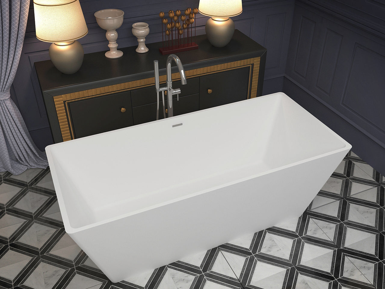 ANZZI Cenere FT-AZ501 FreeStanding Bathtub FreeStanding Bathtub ANZZI 