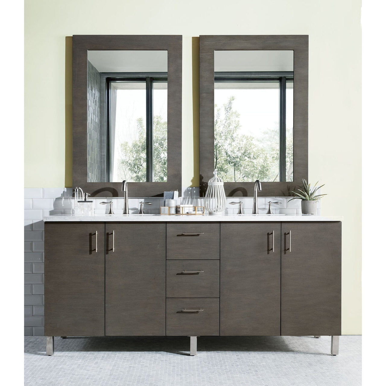 James Martin Metropolitan 72" Double Vanity Vanity James Martin 