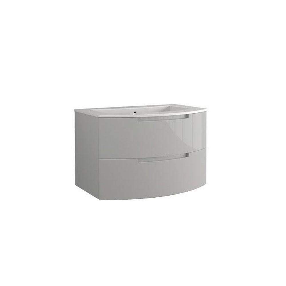 Latoscana Oasi 29" Modern Grey Glossy Bathroom Vanity Vanity Latoscana 