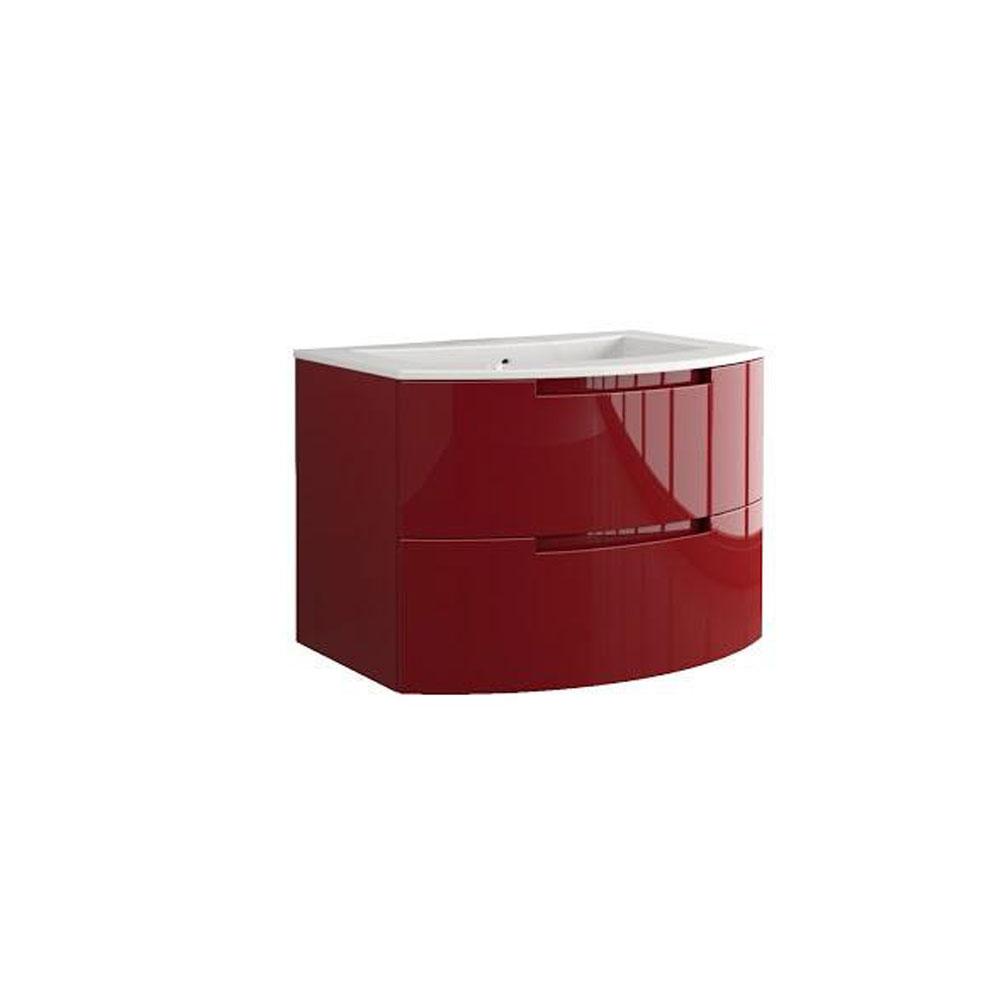 Latoscana Oasi 29" Modern Red Glossy Bathroom Vanity Vanity Latoscana 