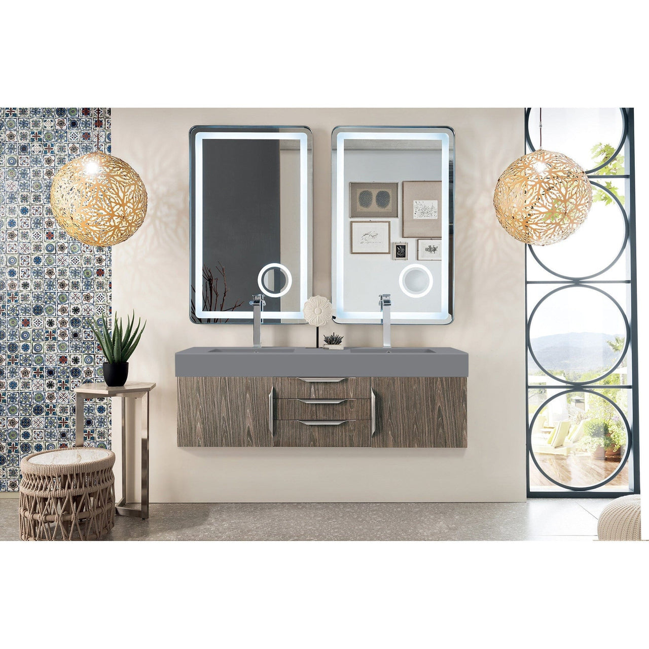 James Martin Mercer Island 59" Double Vanity Vanity James Martin 