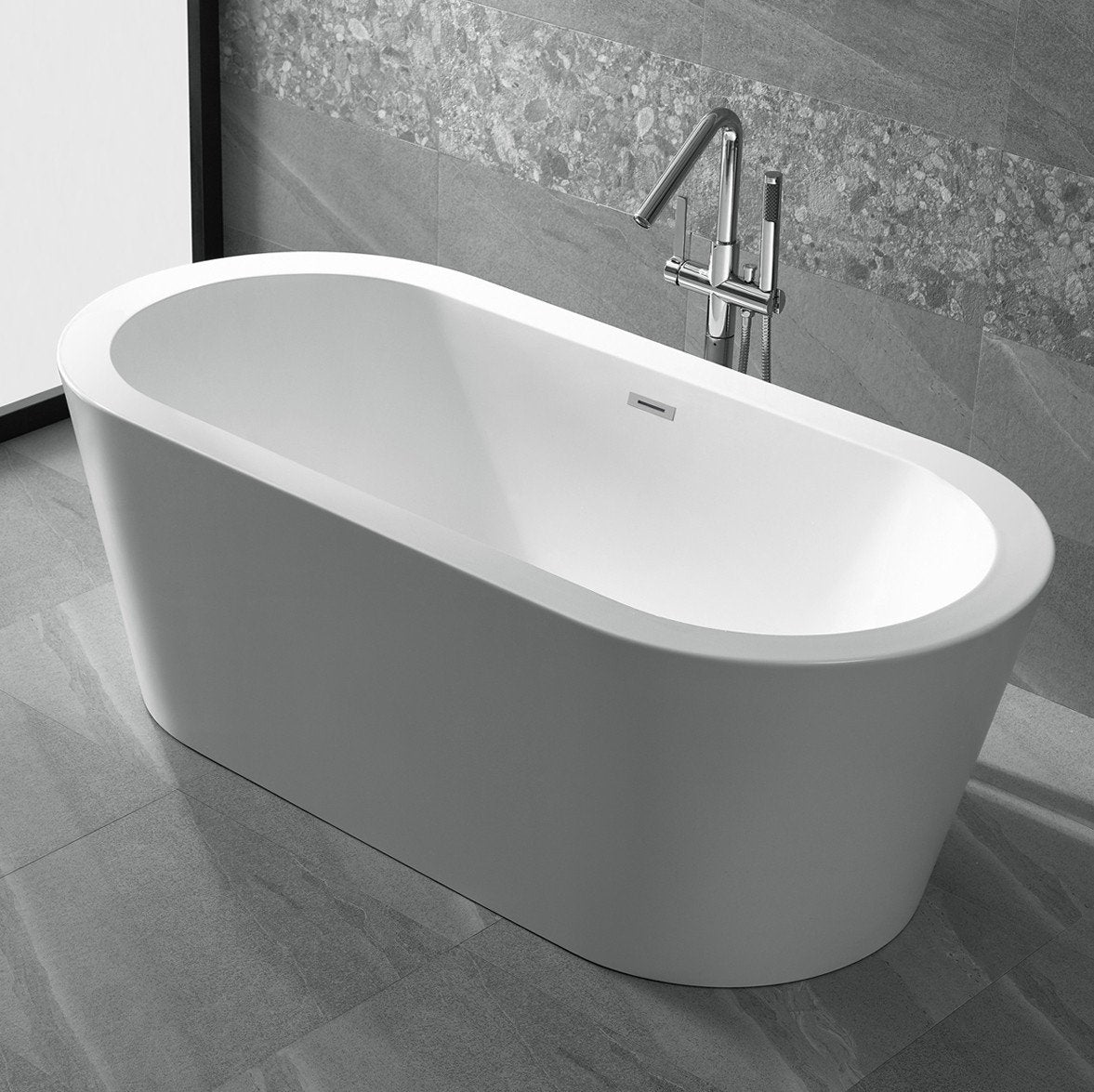 ANZZI Ares FT-AZ104 FreeStanding Bathtub FreeStanding Bathtub ANZZI 