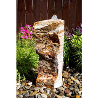 Thumbnail for Real Stone Fountains BTTBK025 Desert Onyx Artisan Rock Fountain Fountain Blue Thumb 