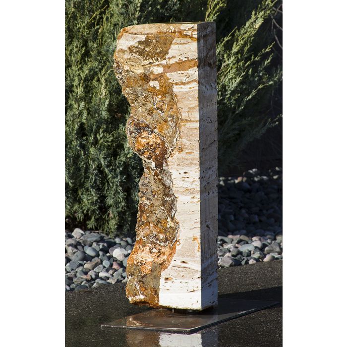 Real Stone Fountains BTTBK025 Desert Onyx Artisan Rock Fountain Fountain Blue Thumb 