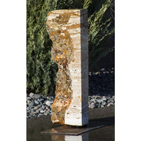 Thumbnail for Real Stone Fountains BTTBK025 Desert Onyx Artisan Rock Fountain Fountain Blue Thumb 