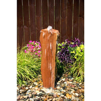 Thumbnail for Real Stone Fountains BTTBK027 Sandstone Artisan Rock Fountain Fountain Blue Thumb 