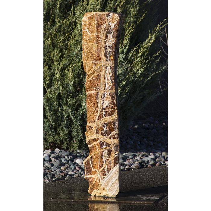 Real Stone Fountains BTTBK034 Desert Onyx Artisan Rock Fountain Fountain Blue Thumb 