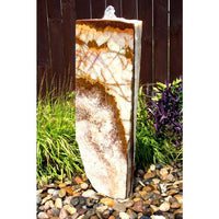 Thumbnail for Real Stone Fountains BTTBK039 Grand Canyon Red Onyx Artisan Rock Fountain Fountain Blue Thumb 