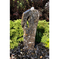 Thumbnail for Real Stone Fountains BTTBK043 Desert Onyx Artisan Rock Fountain Fountain Blue Thumb 