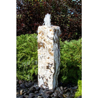 Thumbnail for Real Stone Fountains BTTBK045 Desert Onyx Artisan Rock Fountain Fountain Blue Thumb 