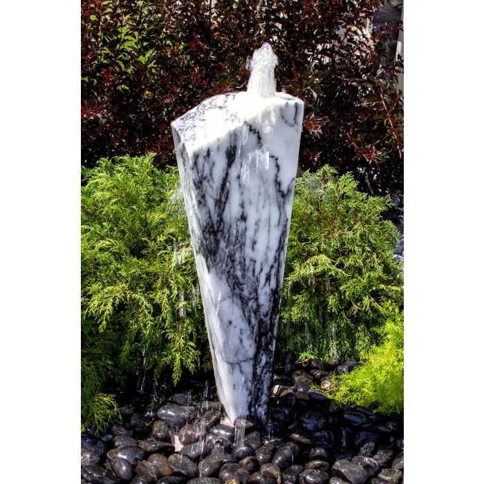 Real Stone Fountains BTTBK049 Ocate Marble Artisan Rock Fountain Fountain Blue Thumb 
