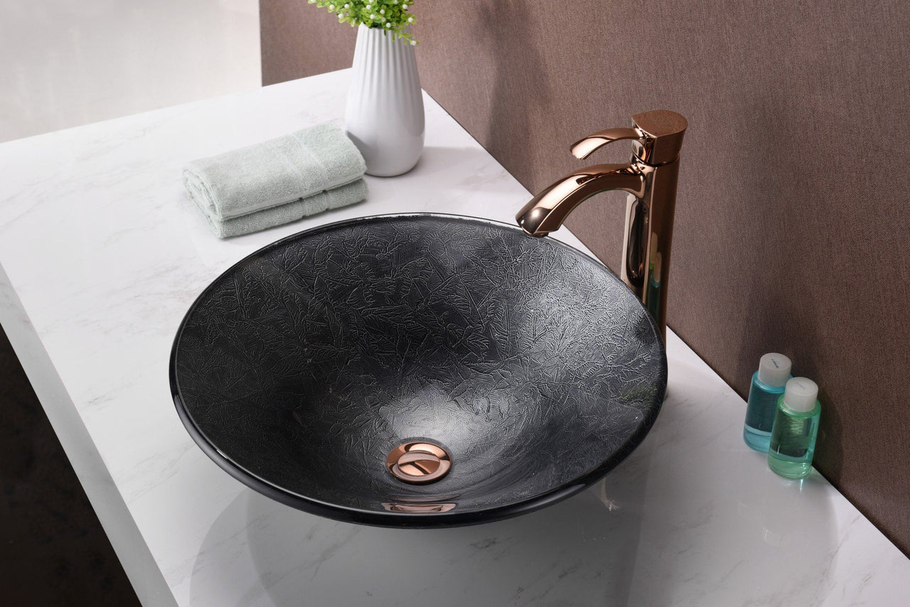 ANZZI Arc Series LS-AZ214 Vessel Sink - Glass Bathroom Sink ANZZI 