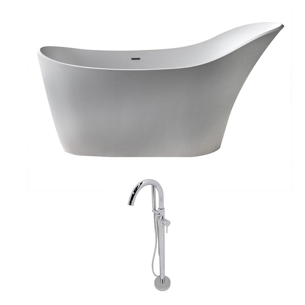 ANZZI Alto FT507-0025 FreeStanding Bathtub FreeStanding Bathtub ANZZI 