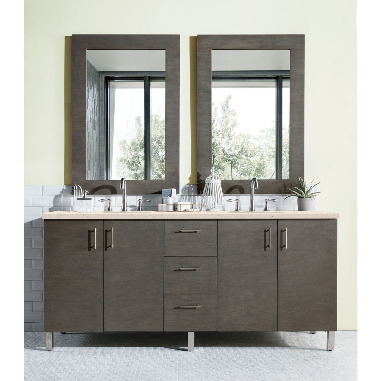 James Martin Metropolitan 72" Double Vanity Vanity James Martin 