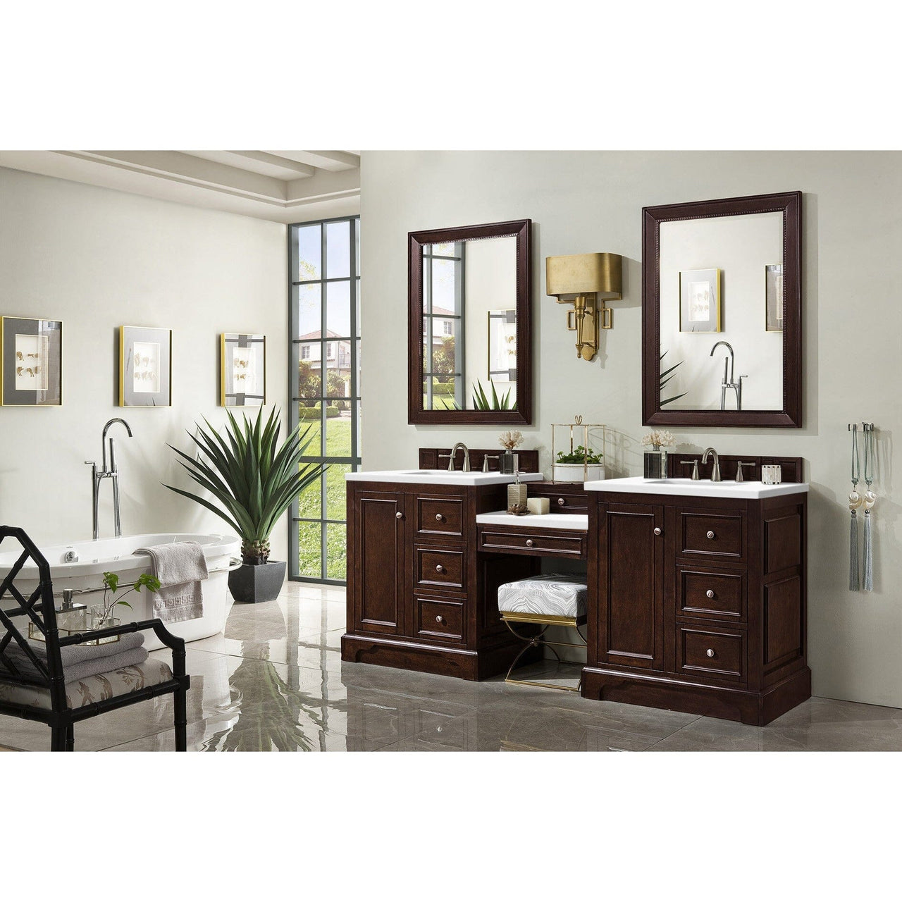 James Martin De Soto 82" Double Vanity Set Vanity James Martin 