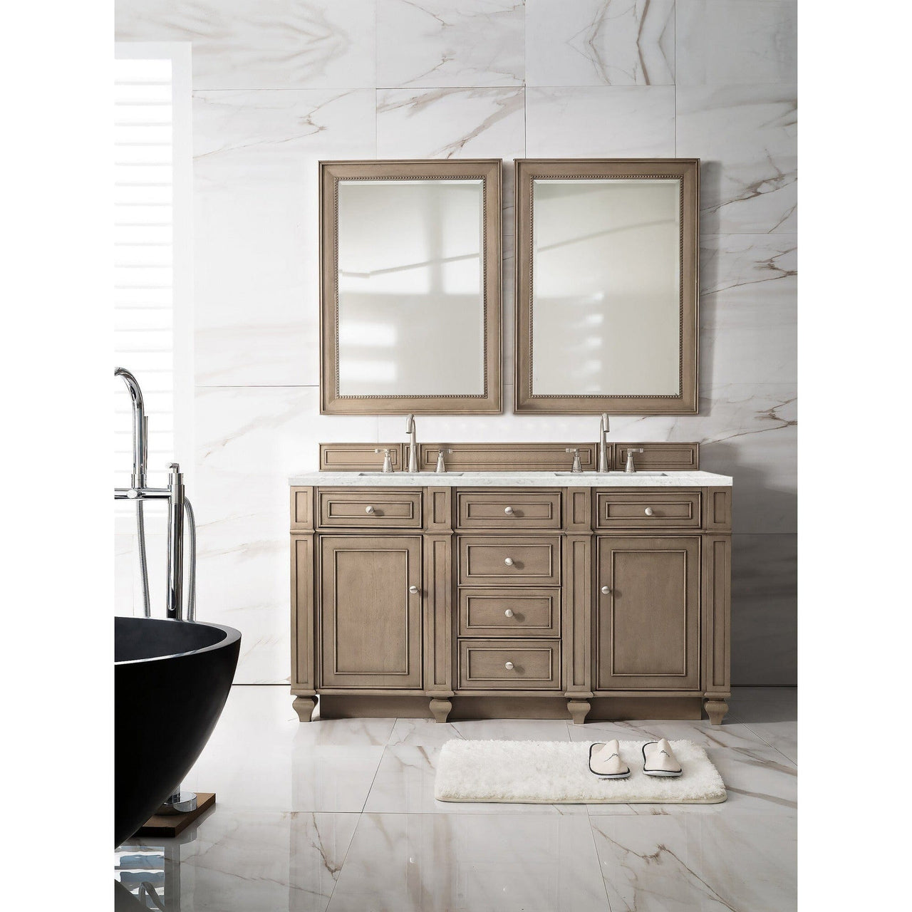 James Martin Bristol 60" Double Vanity Vanity James Martin 