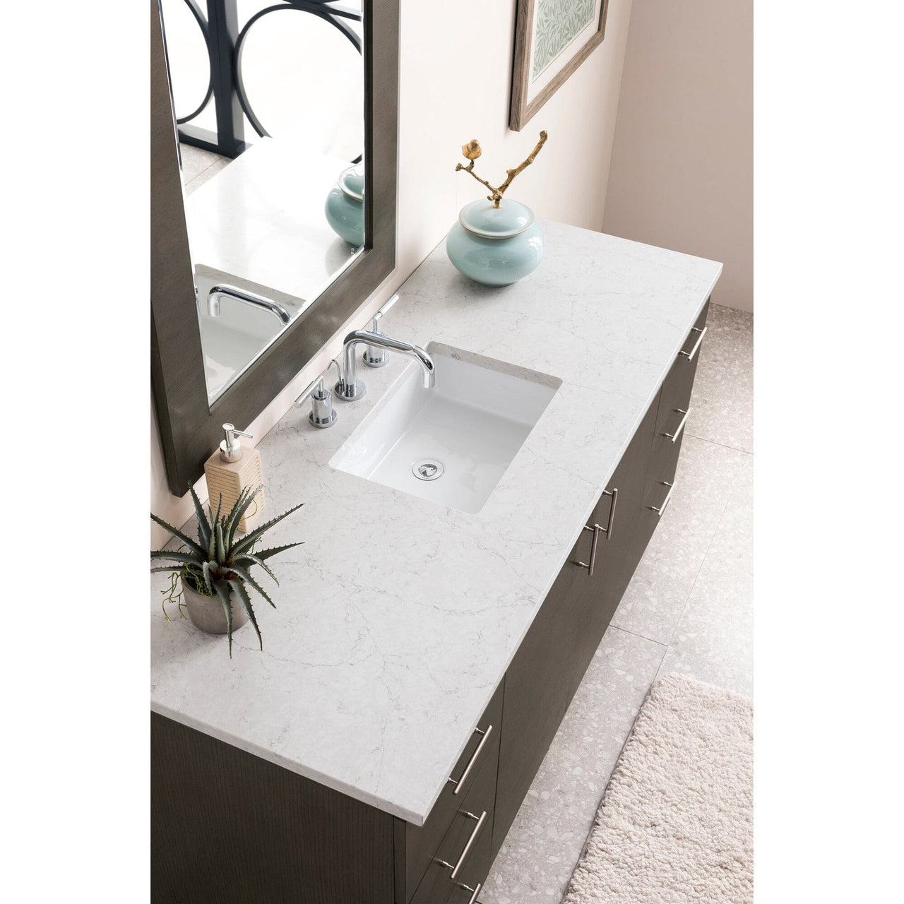 James Martin Metropolitan 60" Single Vanity Vanity James Martin 