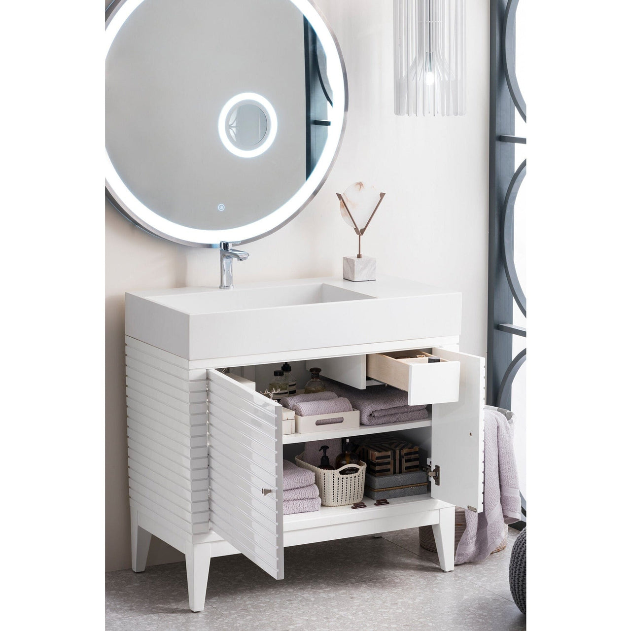 James Martin Linear 36" Single Vanity Vanity James Martin 