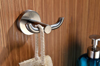 Thumbnail for Caster Series Robe Hook in Brushed Nickel bath towel hooks ANZZI 