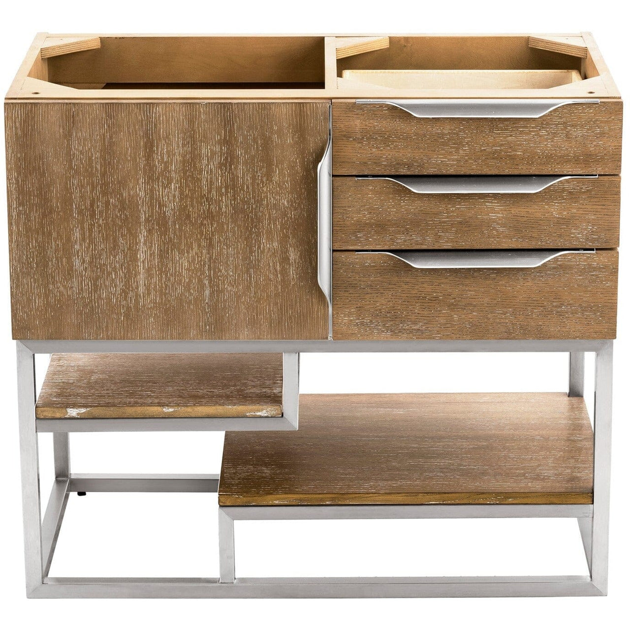 James Martin Columbia 36" Single Vanity Vanity James Martin Latte Oak Cabinet Only 