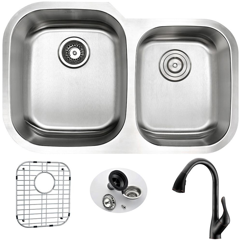 ANZZI MOORE Series KAZ3220-031O Kitchen Sink Kitchen Sink ANZZI 