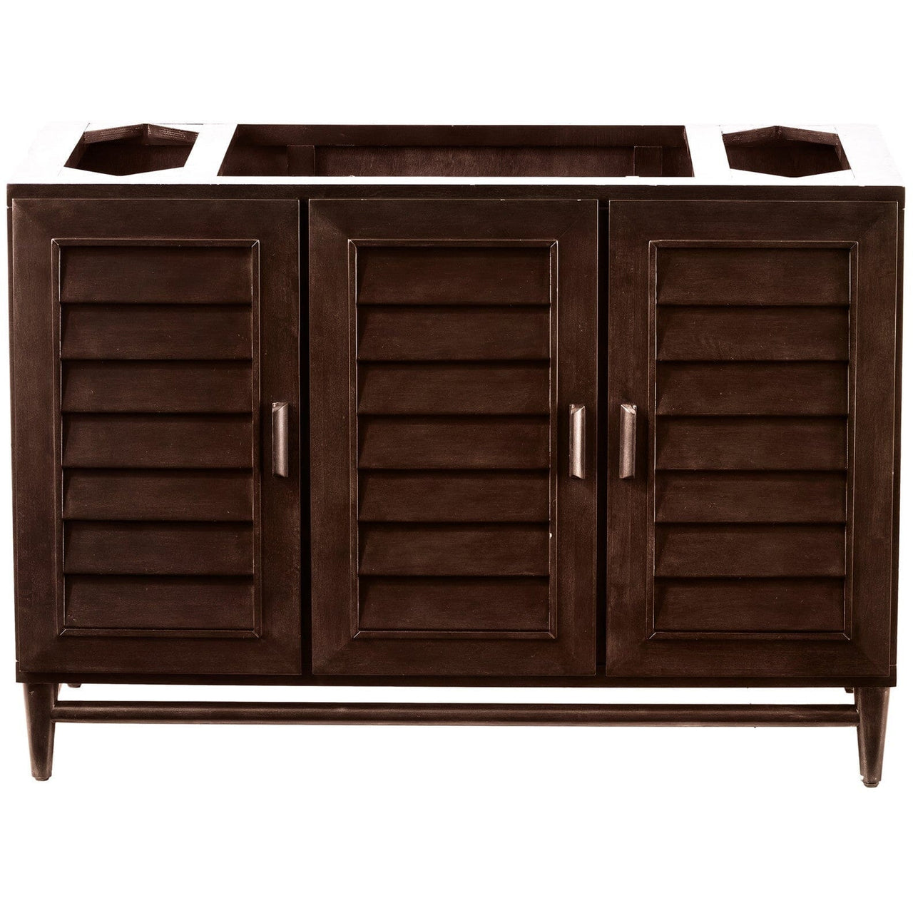 James Martin Portland 48" Single Vanity Vanity James Martin Burnished Mahogany Cabinet Only 
