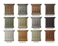 Thumbnail for The X Cast Stone Outdoor Garden Bench (3pc) Outdoor Benches/Tables Campania International 